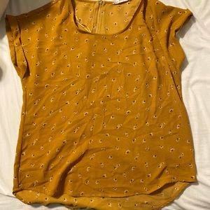 Pink Rose floral top